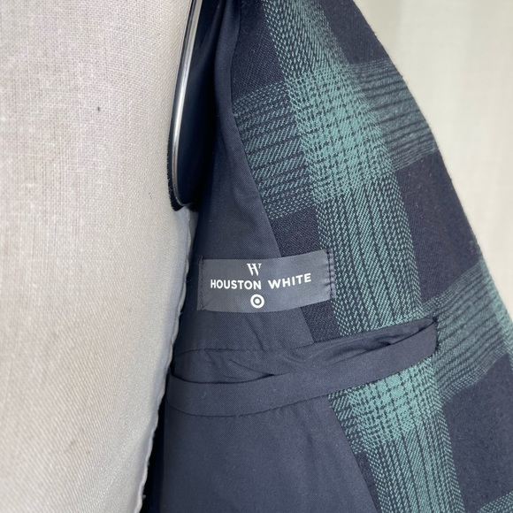 *SET*Houston White Plaid blazer and pant set - Picture 9 of 13